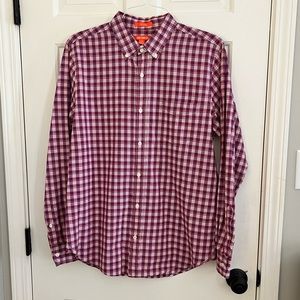 Joe Fresh Men’s button down dress shirt size Large slim fit